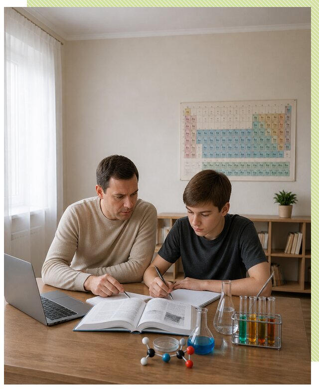 Репетитор по химии 8 класс в Гагарине по цене от 1248 р. | Репетитор-Ггр